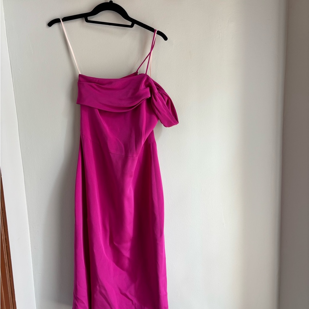 Cushnie et Ochs pink cocktail dress